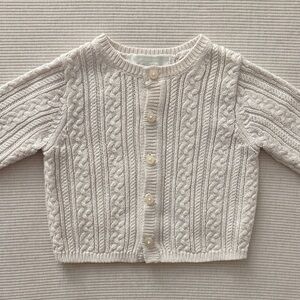 Janie and Jack Cable Knit Cardigan